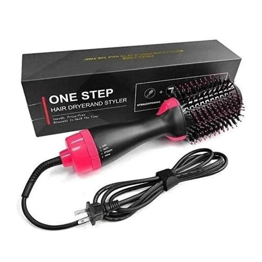 One Step Hair Dryer Styler – 2-in-1 Hot Air Brush for Drying, Straightening & Volumizing