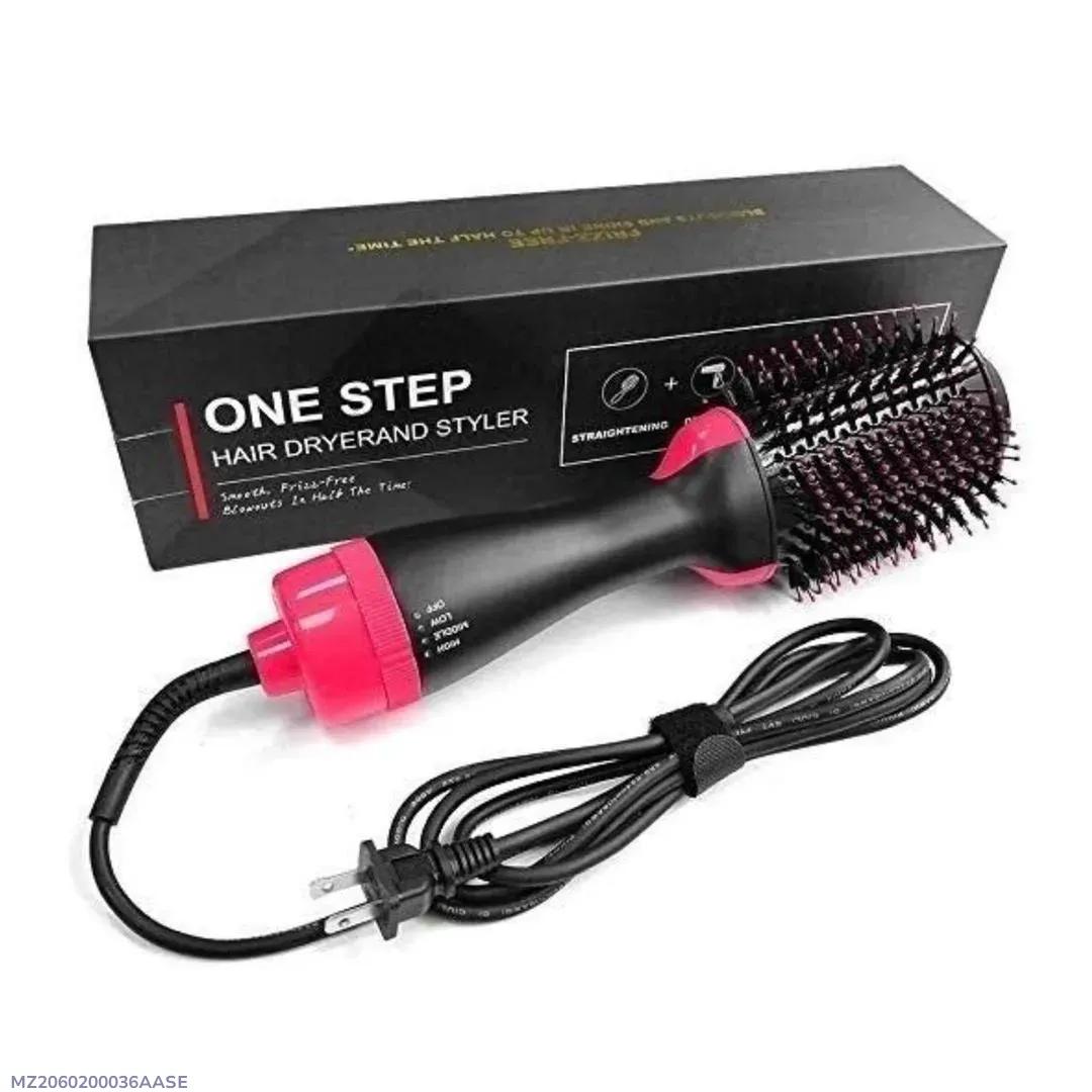 One Step Hair Dryer Styler – 2-in-1 Hot Air Brush for Drying, Straightening & Volumizing