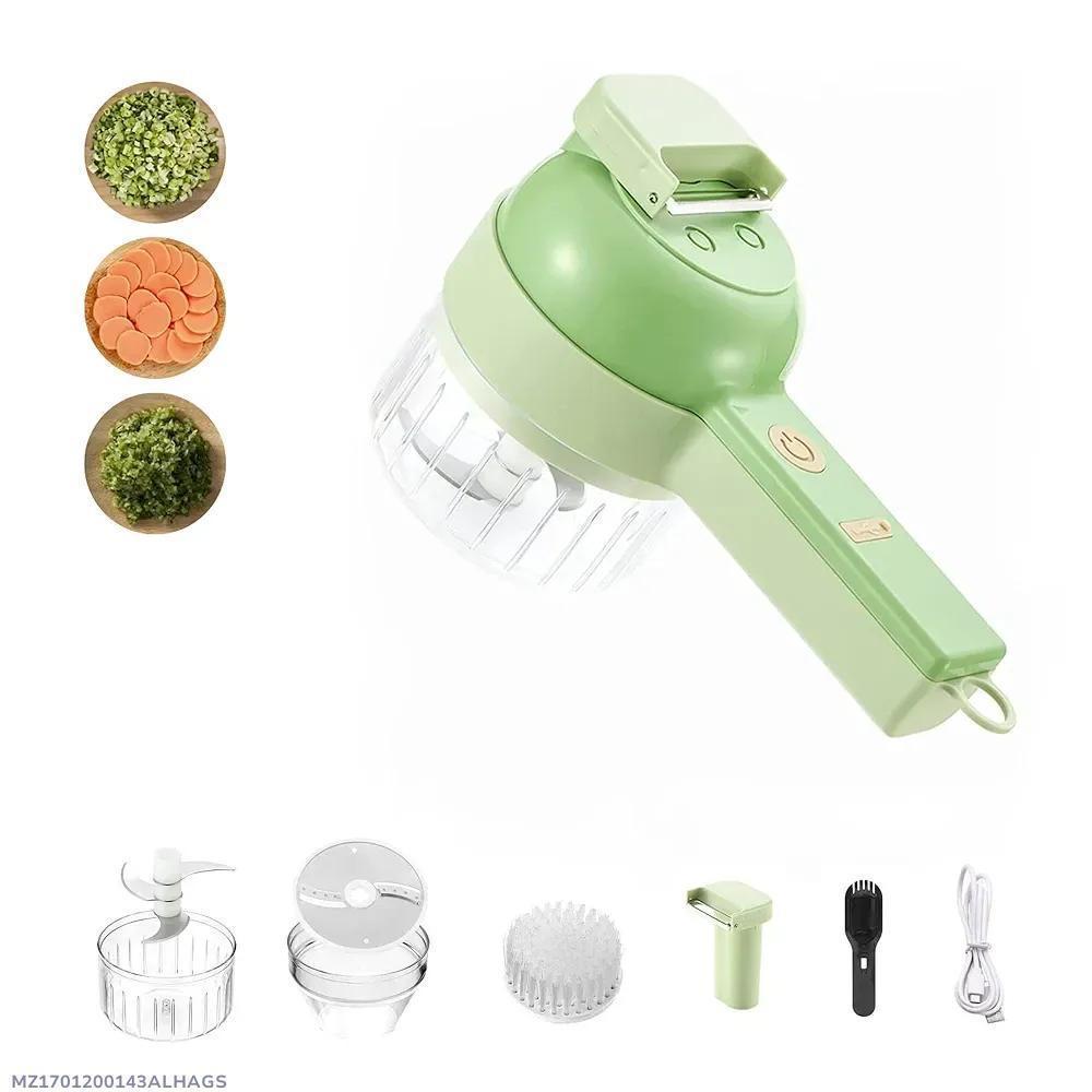 Electric Food Chopper – Powerful One-Touch Mini Food Processor for Vegetables, Fruits & More