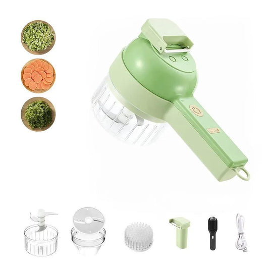 Electric Food Chopper – Powerful One-Touch Mini Food Processor for Vegetables, Fruits & More
