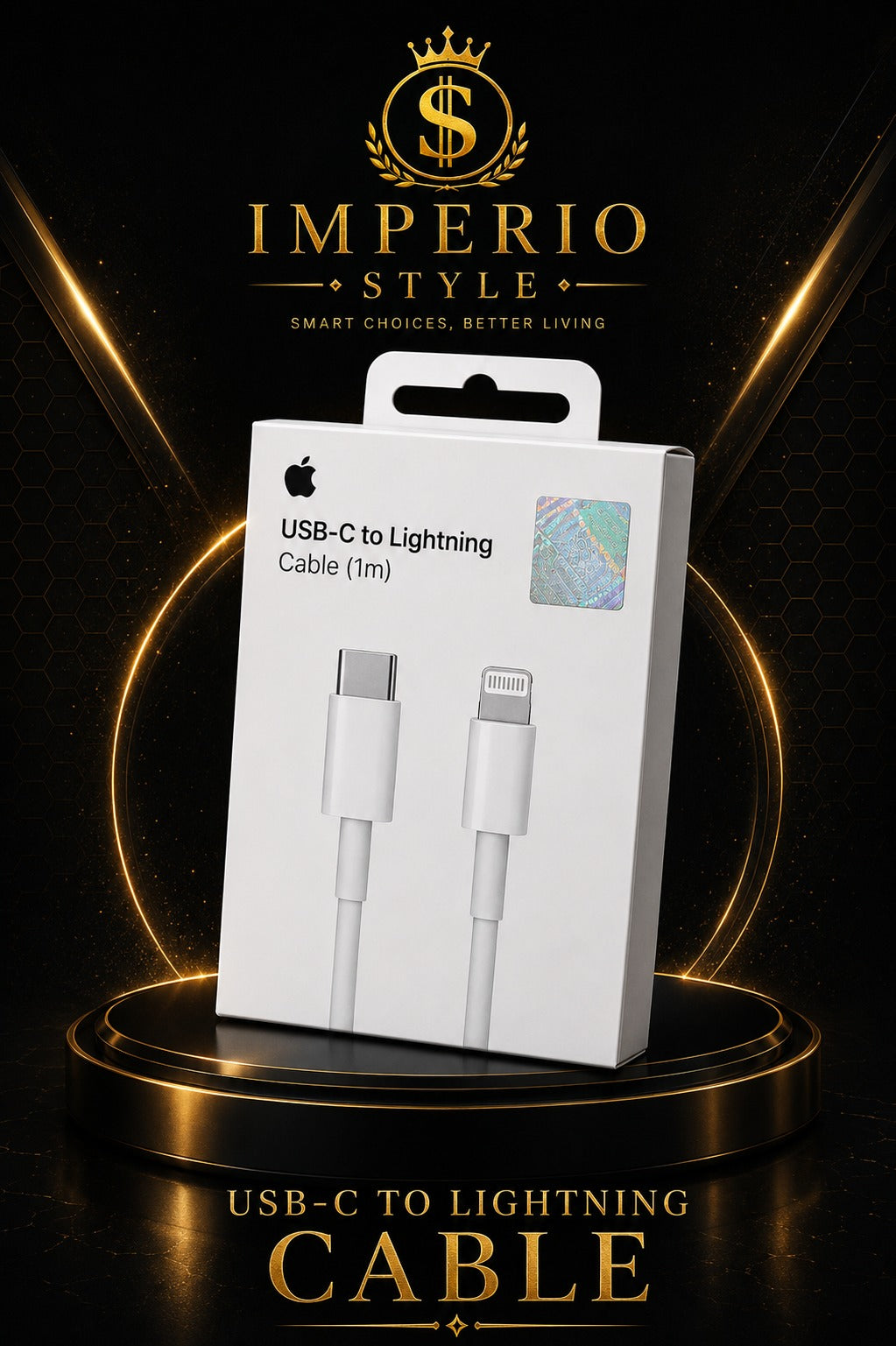 Fast Charging Cables – Type-C to Type-C & USB-C to iPhone (Lightning) Cable