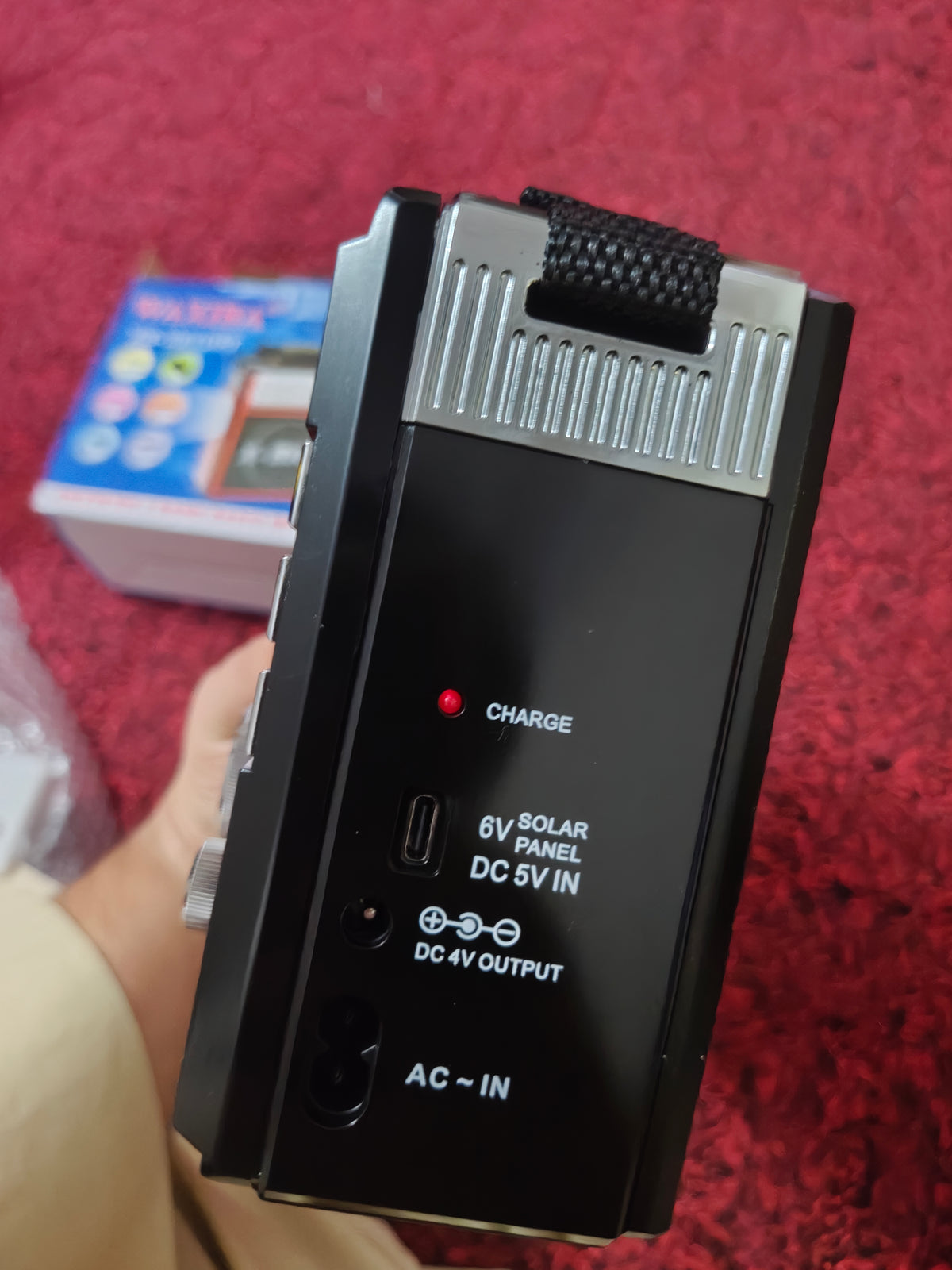 WAXIBA XB-391URT X-BASS Vintage 3-Band Radio MP3 Music Player
