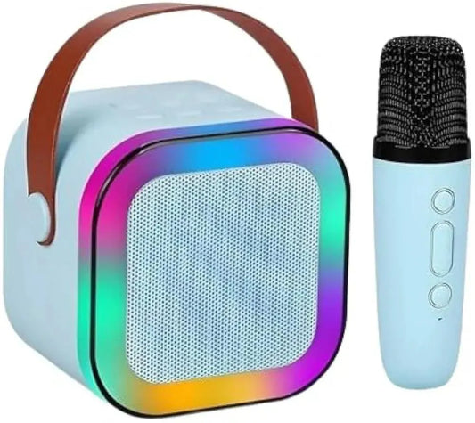 LED Wireless Speaker with Multicolor Lighting & Carry Handle – Portable Bluetooth Speaker with Dynamic RGB Lights