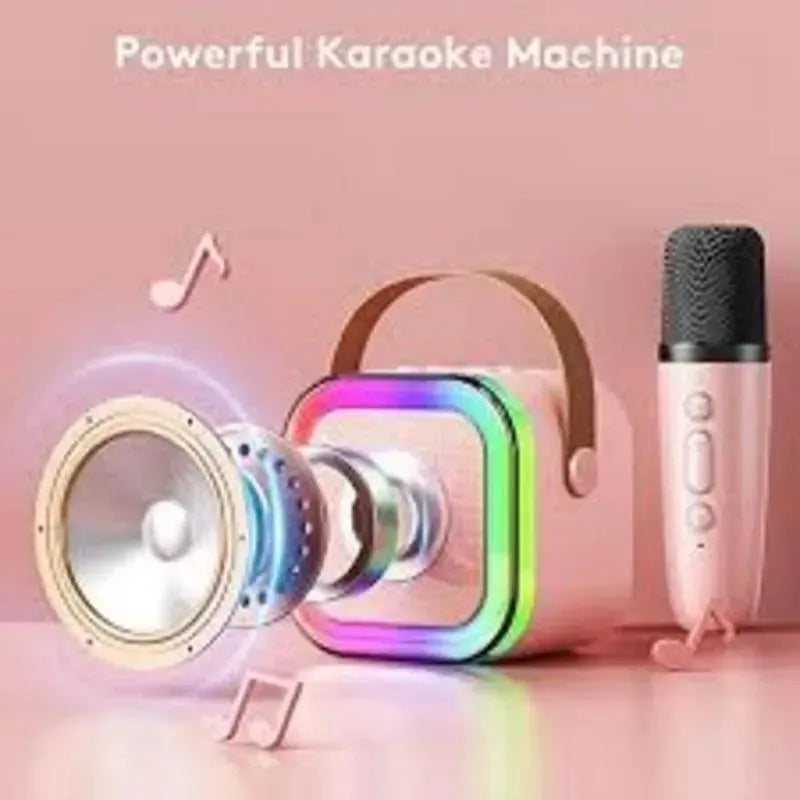 LED Wireless Speaker with Multicolor Lighting & Carry Handle – Portable Bluetooth Speaker with Dynamic RGB Lights