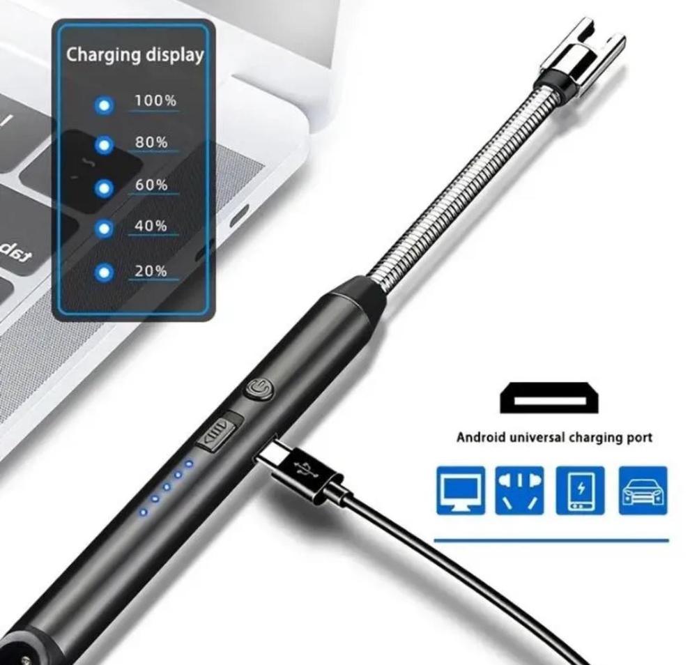 Electric Arc Lighter – Rechargeable Windproof USB Plasma Lighter
