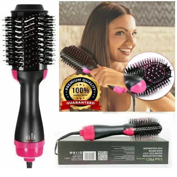 One Step Hair Dryer Styler – 2-in-1 Hot Air Brush for Drying, Straightening & Volumizing