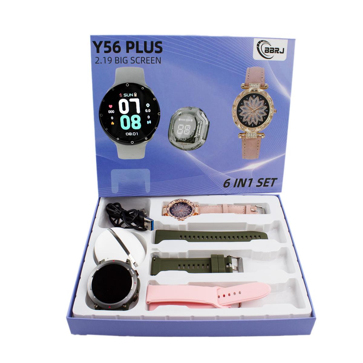 Y56 Plus Smart Watch – 2.19" Big HD Screen & Bluetooth Calling