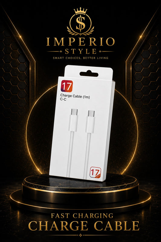 Fast Charging Cables – Type-C to Type-C & USB-C to iPhone (Lightning) Cable