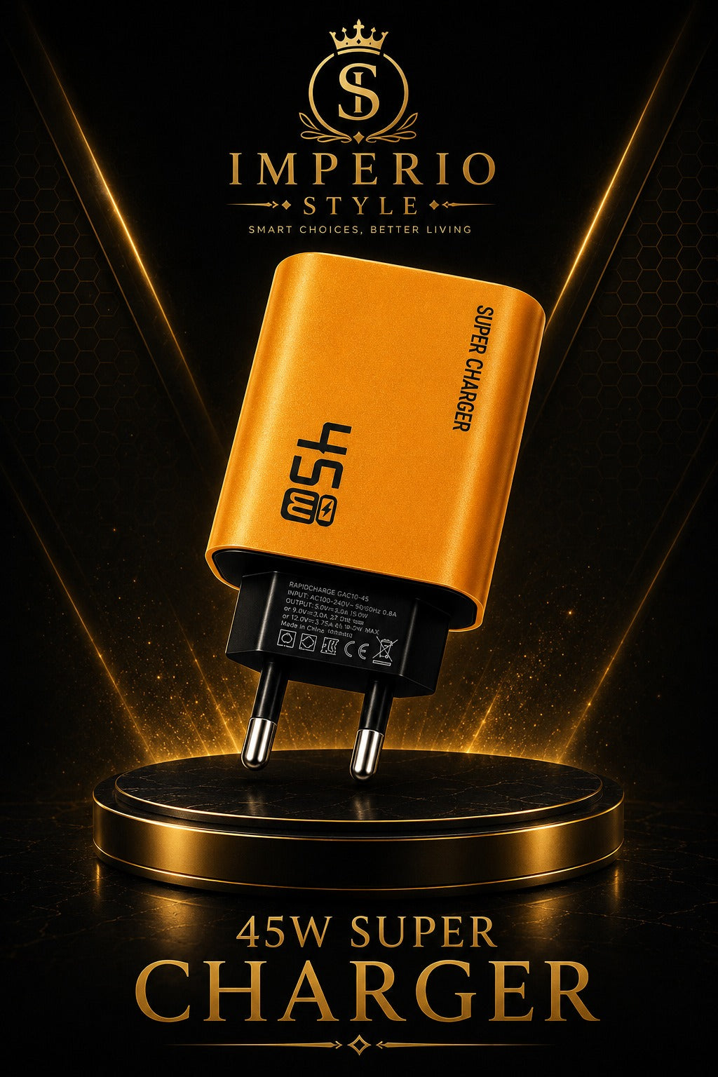 Super Fast Charger Adapter – High-Speed USB-C Power Adapter