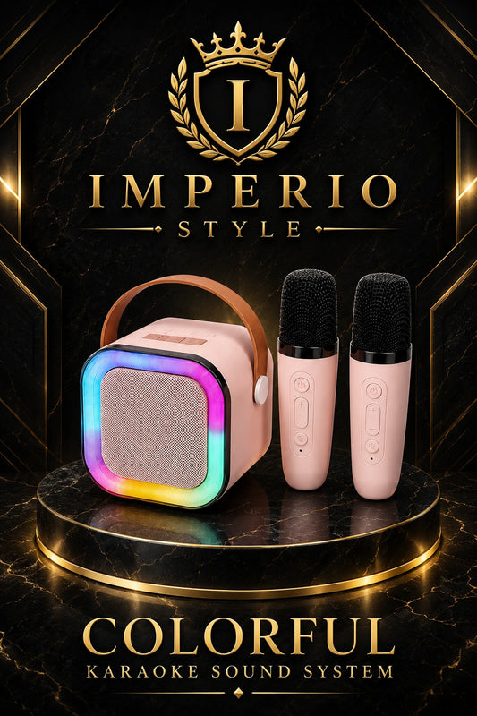 LED Wireless Speaker with Multicolor Lighting & Carry Handle – Portable Bluetooth Speaker with Dynamic RGB Lights