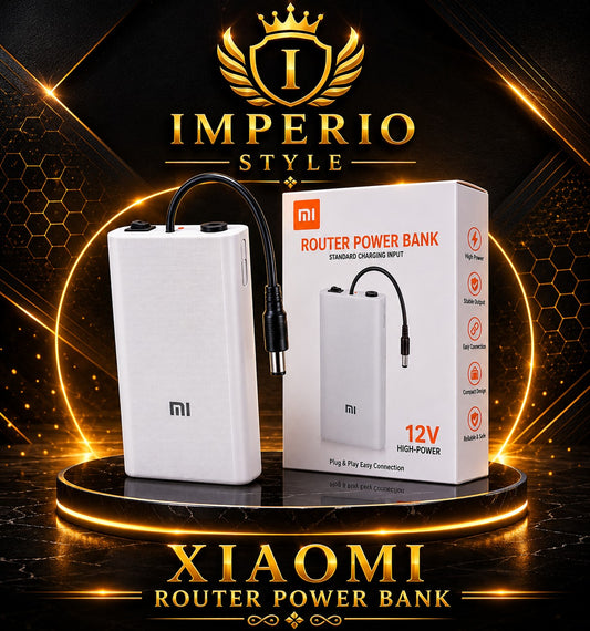 Mi Router Power Bank 12V – UPS Backup Power Supply for WiFi Router & Modem