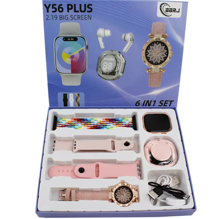 Y56 Plus Smart Watch – 2.19" Big HD Screen & Bluetooth Calling