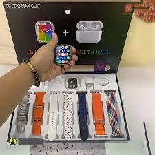 11-in-1 Smart Set – Watch 9 + Wireless Earbuds Combo Pack