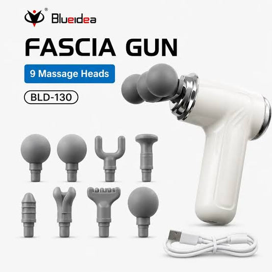 Blueidea BLD-130 Fascia Gun | 9-in-1 Massage Gun 🔥