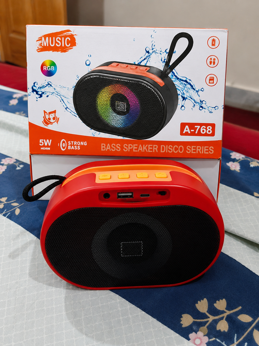 A-768 Bluetooth Speaker – Powerful Bass & Portable Design
