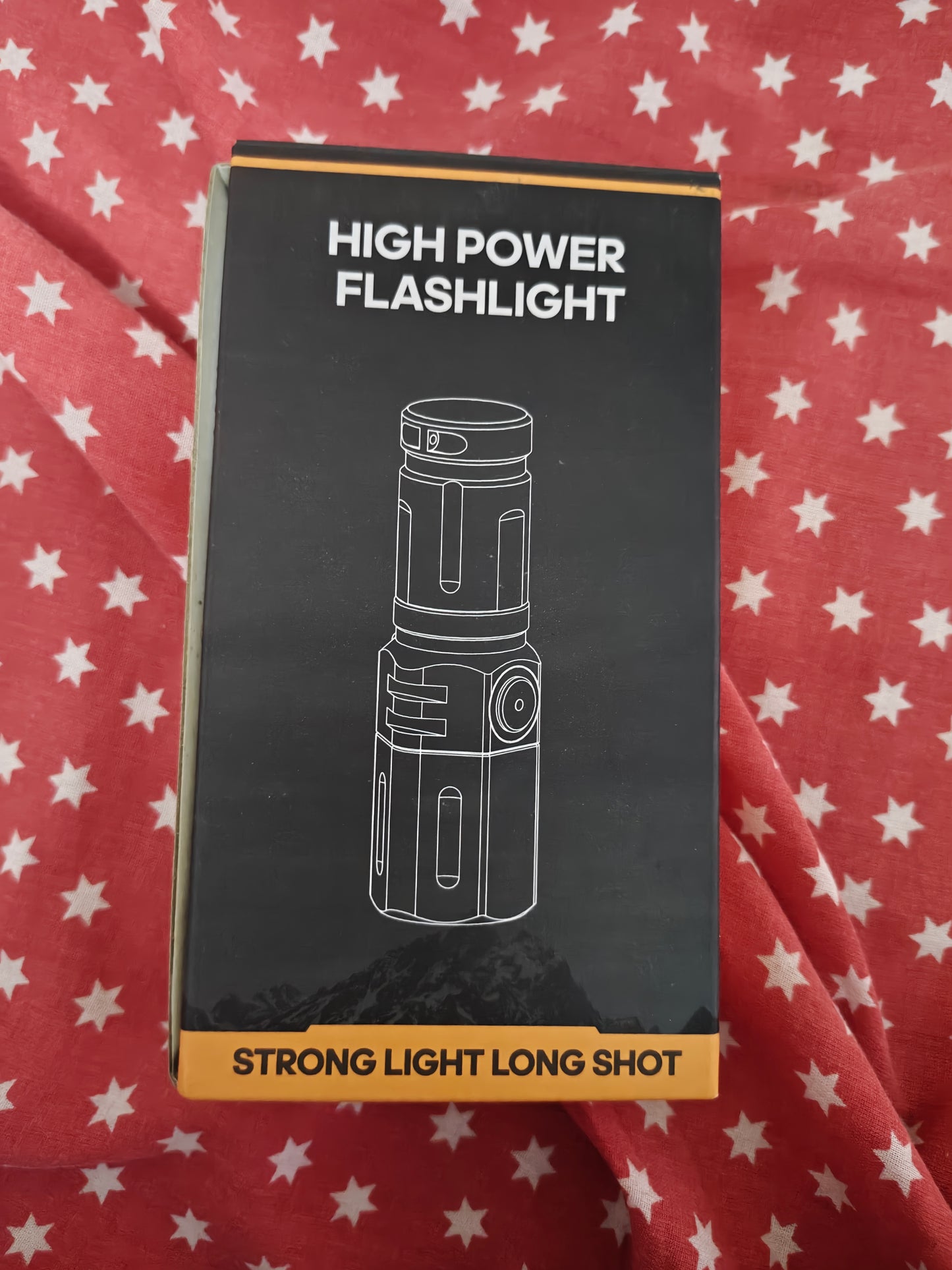Rechargeable High Power LED Flashlight – Compact, Powerful & Portable Torch