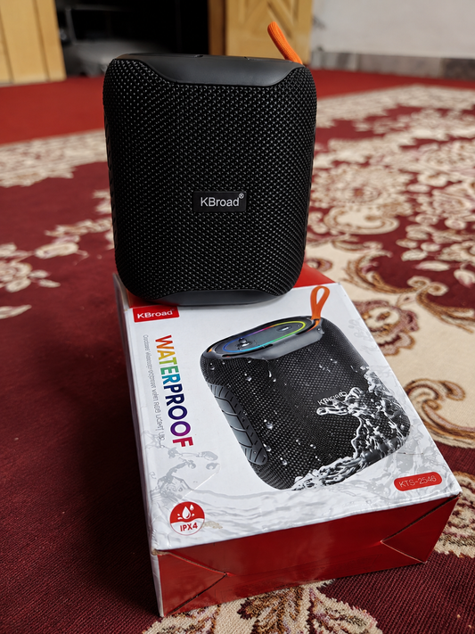 Kboard Waterproof Bluetooth Speaker – Powerful Bass & Portable Design