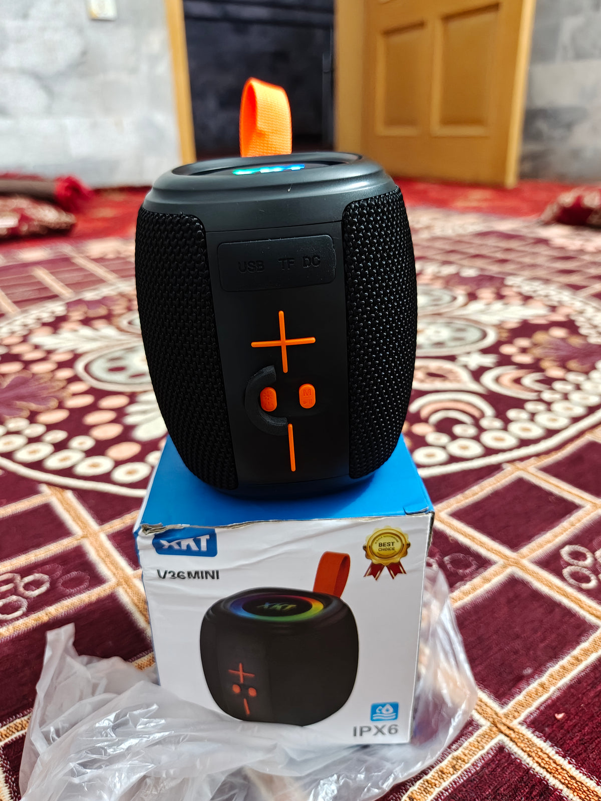 XKT V36 Mini IPX6 Waterproof Bluetooth Speaker – Powerful Bass Sound