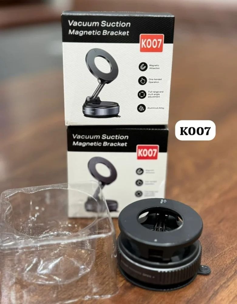 Vacuum Suction Magnetic Bracket – Strong Hold, Easy Mount, Multi-Surface Phone & Device Holder