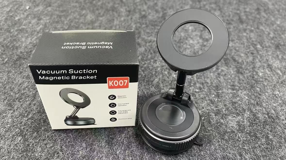 Vacuum Suction Magnetic Bracket – Strong Hold, Easy Mount, Multi-Surface Phone & Device Holder
